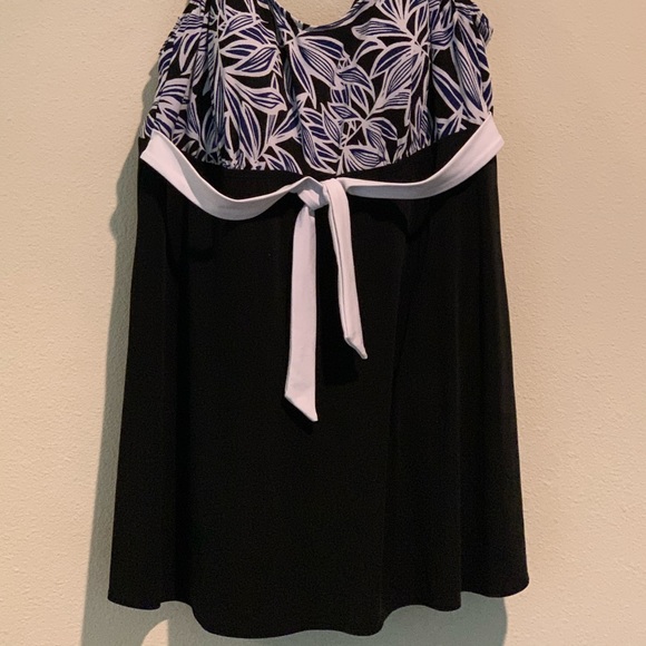 St. John’s Bay One Piece Swim Dress - Picture 6 of 6